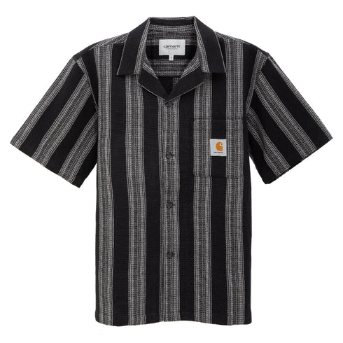 Carhartt WIP S/S Dodson Shirt Dodson Stripe/Black I033687 Degli Uberti